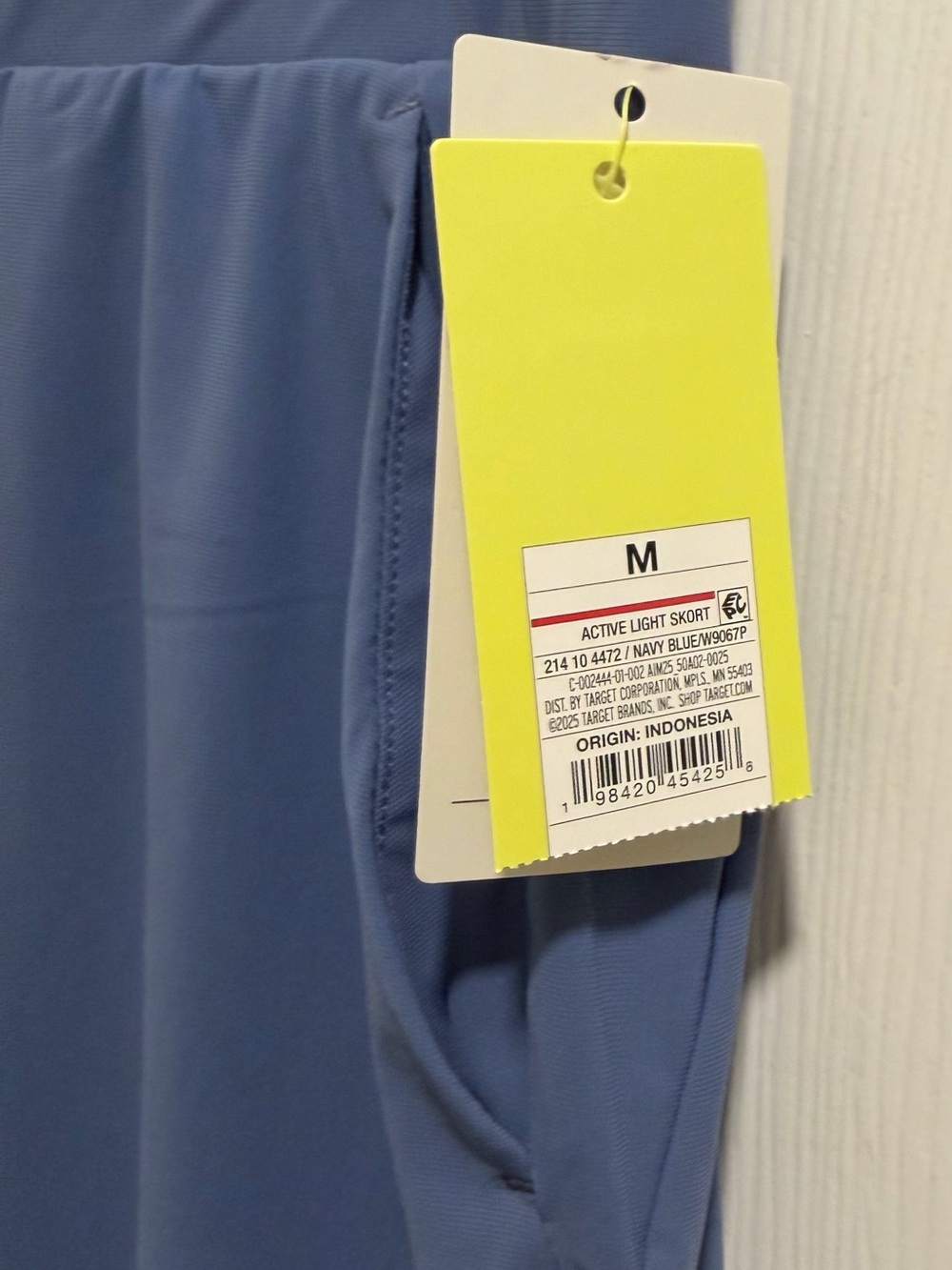 Blue All in Motion Women's Active Skort NWT Size M - Picture 5 of 7